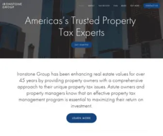 Igpropertytax.com(Ironstone Group) Screenshot