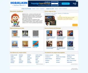 Igralkin.es(Juegos Gratis en Español) Screenshot
