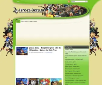 Igre-ZA-Decu.net(Besplatne Igrice od 3 do 103 godine) Screenshot