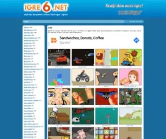 Igre6.net(Igre) Screenshot