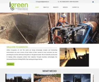 Igreentechnologies.in(IGreen Technologies) Screenshot