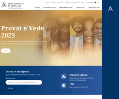 Igrejaadventista.org.br(Um Ano em Missão) Screenshot