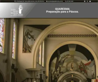 Igrejadocarmo.com.br(Igreja Nª Senhora do Carmo) Screenshot