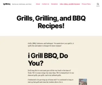 Igrillbbq.com(Grilling out) Screenshot