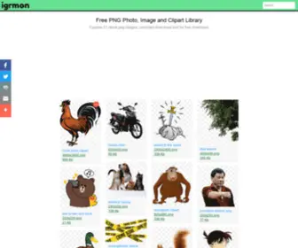 Igrmon.com(Free PNG Photo) Screenshot