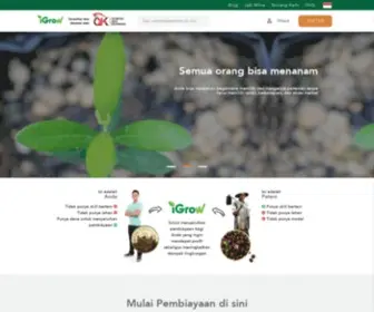 Igrow.asia(Pembiayaan pertanian berdampak sosial) Screenshot