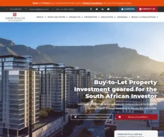 Igrow.co.za(IGrow Wealth Investments) Screenshot