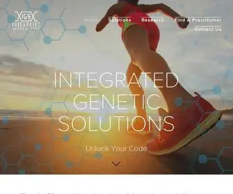 Igscode.com(Integrated Genetic Solutions) Screenshot