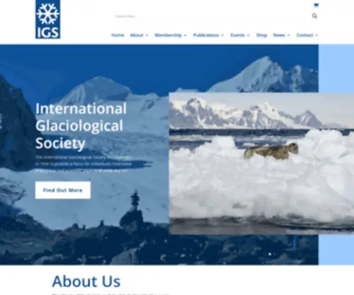 Igsoc.org(International Glaciological Society (IGS)) Screenshot