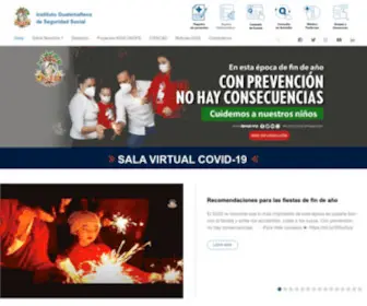 IGSSGT.org(Instituto Guatemalteco de Seguridad Social) Screenshot