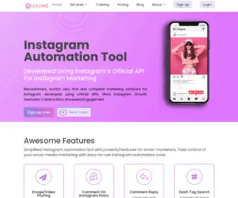 Igsumo.com(Instagram Automation Tool) Screenshot