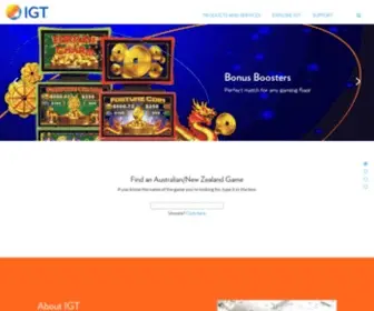 IGT.co.nz(IGT) Screenshot