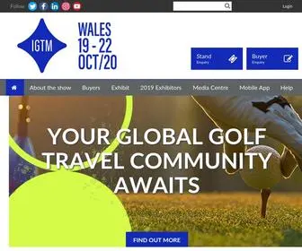 Igtmarket.com(International Golf Travel Market) Screenshot