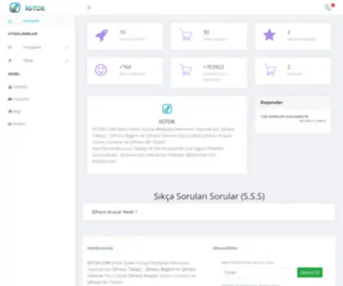 Igtok.com(Anasayfa) Screenshot