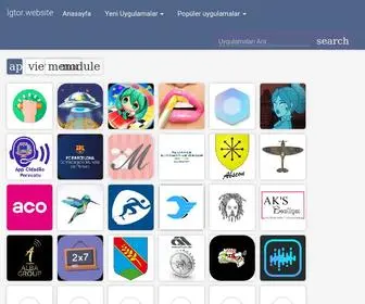 Igtor.website(Uygulamalarınız) Screenshot