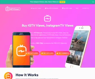 Igtviews.com(Buy IGTV Views ~ Instagram TV Views. IGTViews) Screenshot