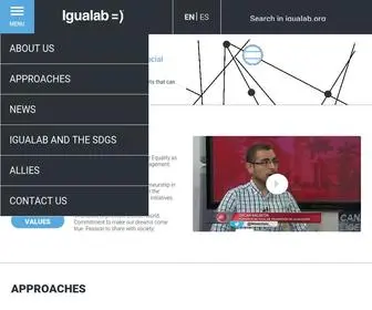 Igualab.org(Consultora de Diversidad e Inclusión en Perú) Screenshot
