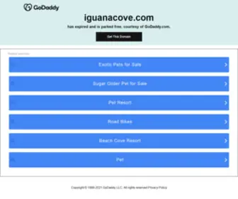 Iguanacove.com(Iguanacove) Screenshot