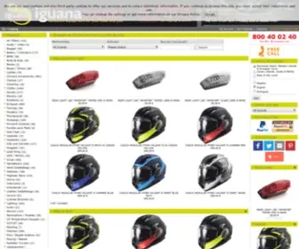 Iguanacustom.com(Accesorios para motos custom y para el biker Iguana Custom) Screenshot