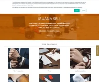 Iguanasell.com(Premium and Luxury Pens) Screenshot