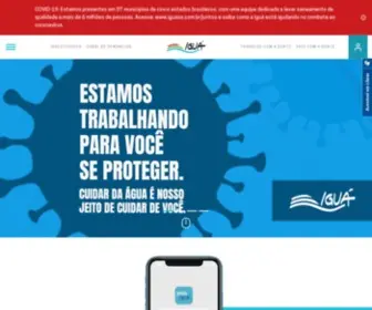 Iguasa.com.br(Iguá SA) Screenshot