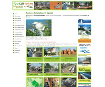 Iguazuturismo.com.ar(Cataratas del Iguazú) Screenshot