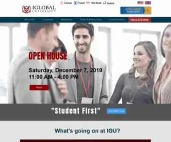 Igu.edu(Accredited, Affordable Education) Screenshot