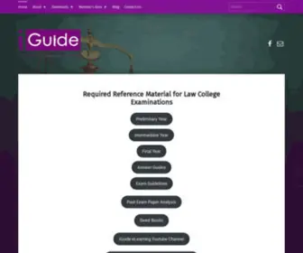 Iguide.lk(Sri Lanka's Best Online Legal Educational Platform) Screenshot