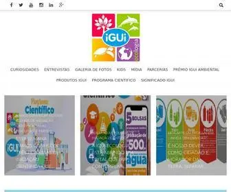 Iguiecologia.com(IGUi Ecologia) Screenshot