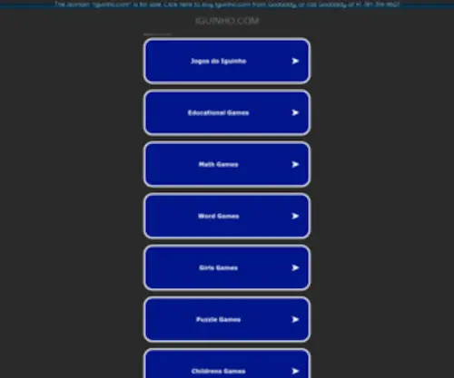 Iguinho.com(Iguinho) Screenshot