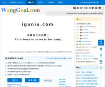 Iguniu.com Screenshot