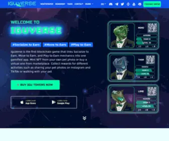 Iguverse.com(IguVerse connects real social media users and advertisers) Screenshot