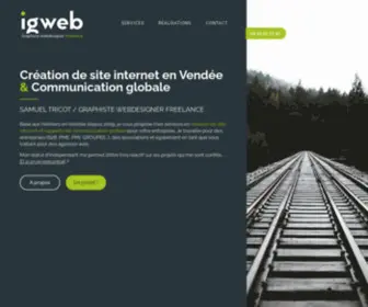 Igweb.fr(Création site internet Les Herbiers) Screenshot