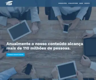 Ihaanetwork.com.br(IHaa Network) Screenshot