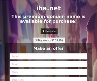 Iha.net(iha) Screenshot