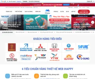 Ihappy.info(Thiết Kế Web iHappy Bắc Ninh) Screenshot