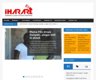 Iharare.co.zw(IHarare News) Screenshot