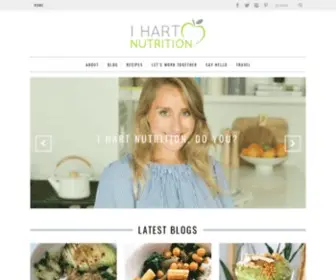 Ihartnutrition.com(I Hart NutritionI Hart Nutrition) Screenshot