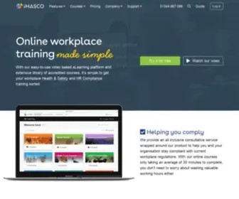 Ihasco.co.uk(Training Made Simple) Screenshot