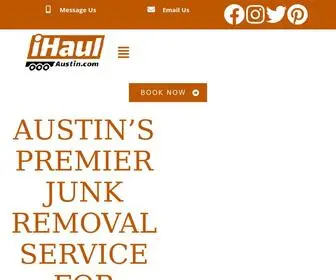 Ihaulaustin.com(IHaul Austin Home And Commercial Services) Screenshot