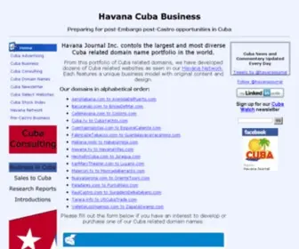 Ihavana.com(This site) Screenshot