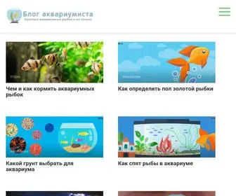 Ihavefish.ru(Большие рыбы в аквариуме) Screenshot