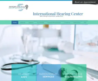 IHC-Global.com(International Hearing Center) Screenshot