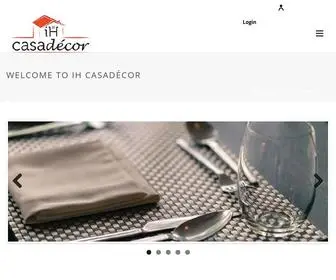 Ihcasadecor.com(ihcasadecor) Screenshot