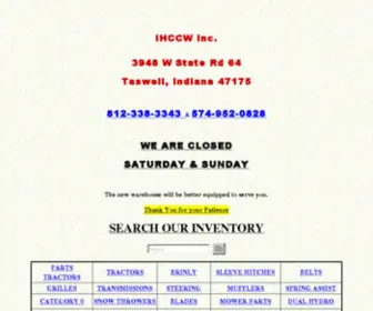 IHCCW.com(IHCCW, Inc) Screenshot