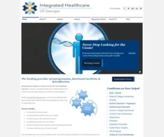 Ihcog.com(Integrated Healthcare of Georgia) Screenshot