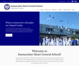 Ihcschool.org(Immaculate Heart Central) Screenshot