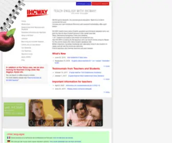 Ihcway.net(Teaching English in Japan) Screenshot