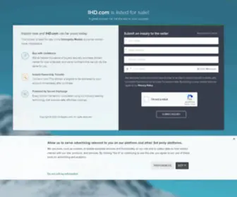 IHD.com(Global transport and logistics) Screenshot