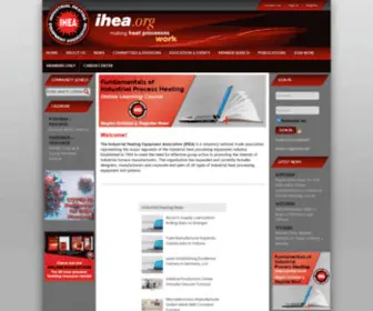 Ihea.org(Industrial Heating Equipment Association (IHEA)) Screenshot